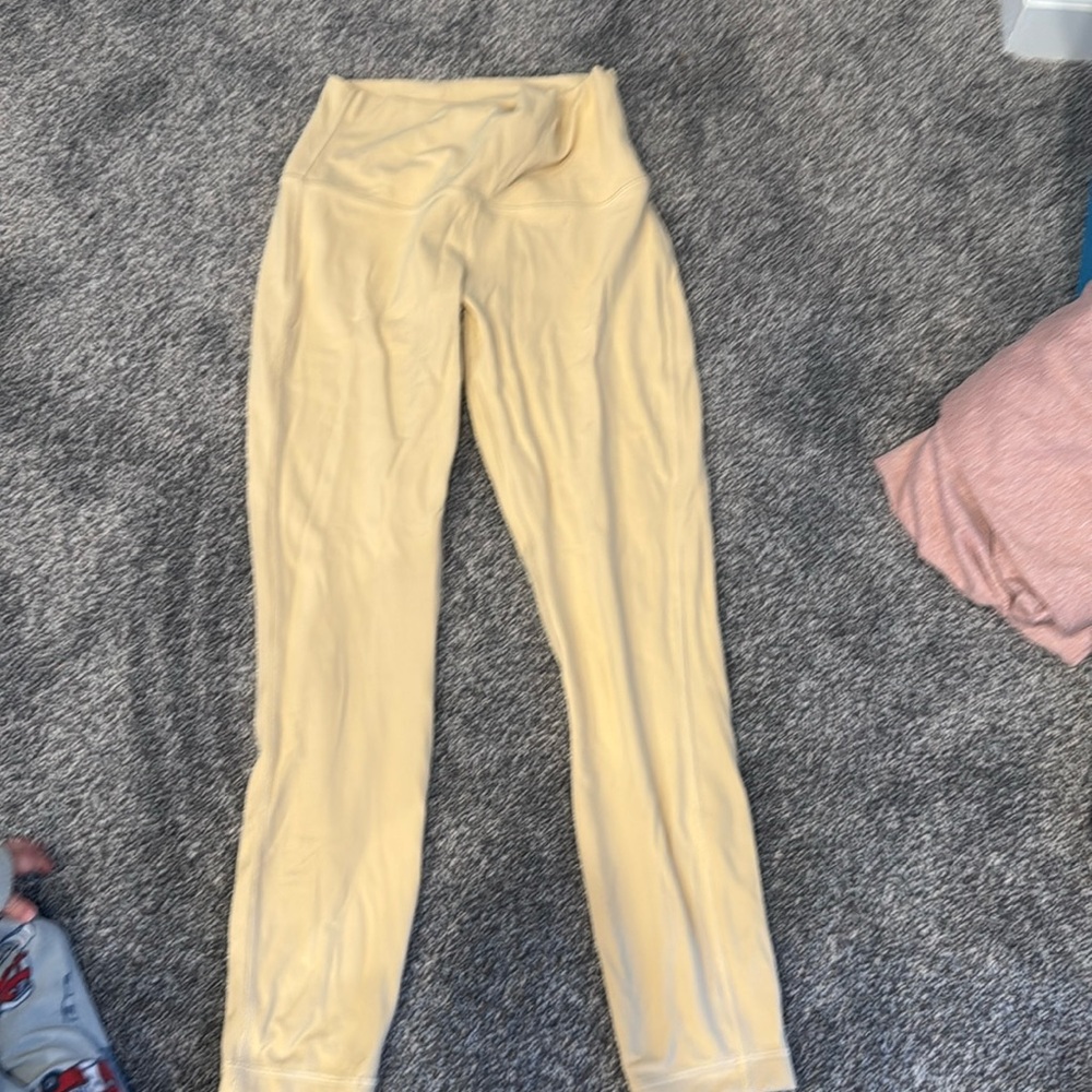Lululemon nude colored leggings - Picture 1 of 3